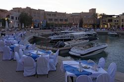 The Three Corners Ocean View - El Gouna. Marina party.